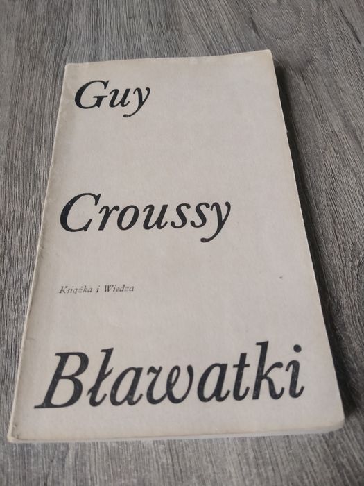 Guy Croussy Bławatki