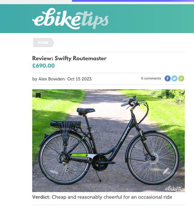 Bicicleta elétrica grande