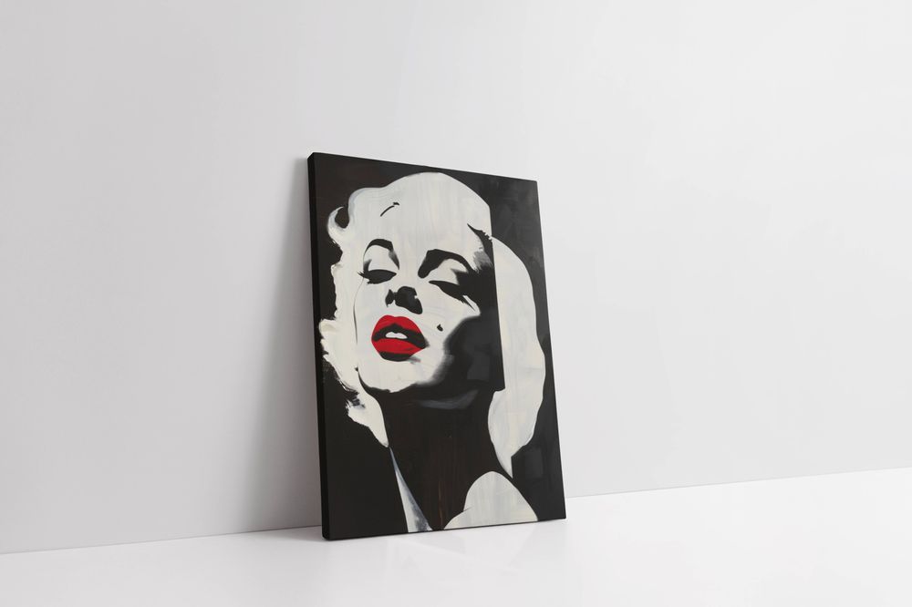 Obraz na płótnie Marilyn Monroe - Pop-Art 45x60 cm do salonu