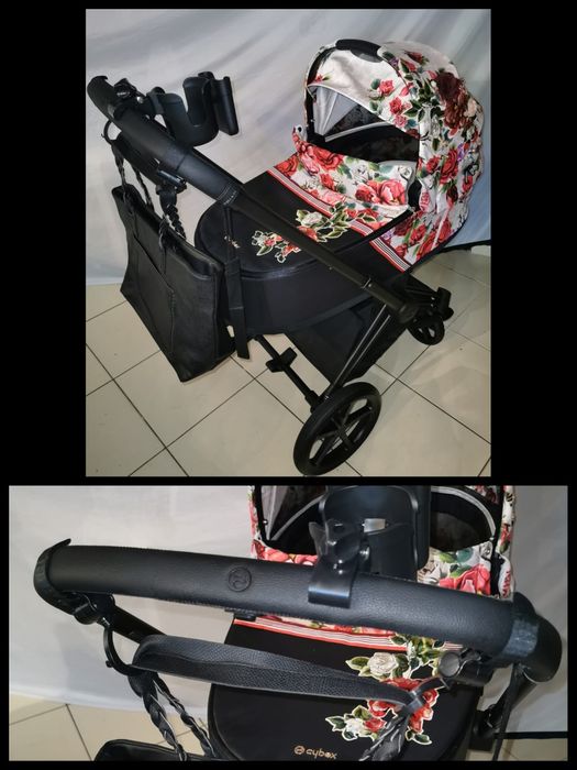Cybex Priam 3w1 wózek gondola  piękny zestaw