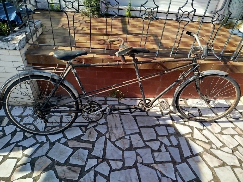 Bicicleta dupla vintage