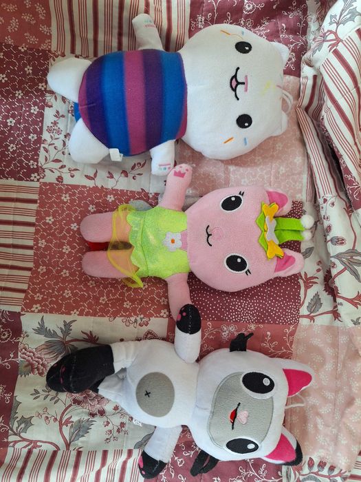 2 pluszaki Koci Gabi Domek Wróżkicia, Babeczka, Panduś