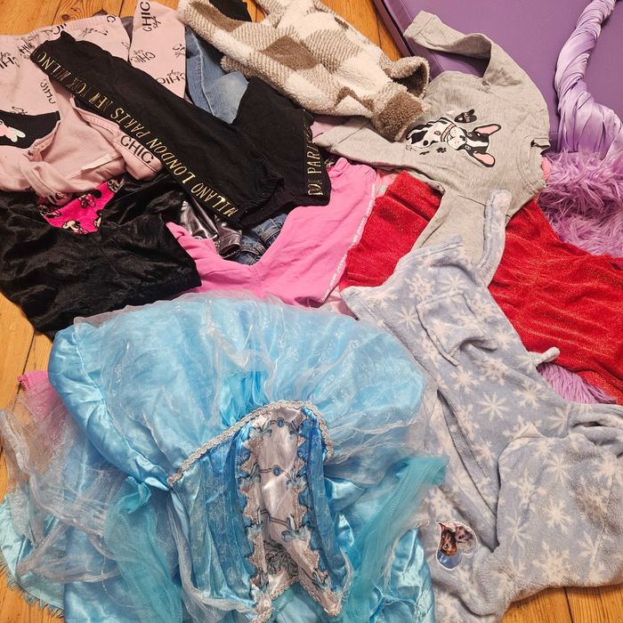 Ubrania dla dziewczynki 7-8lat