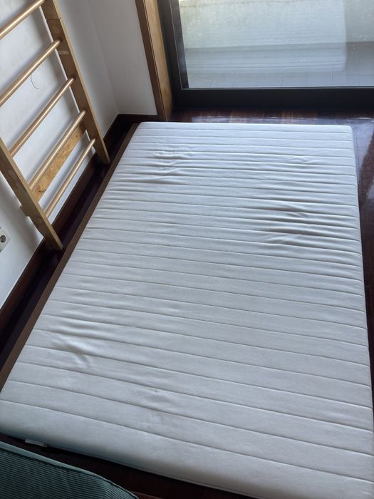 Colchão de casal de espuma malfors ikea