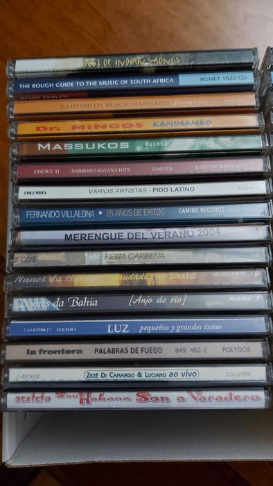 CDs/Albuns Originais - Pop Latino & Romântico