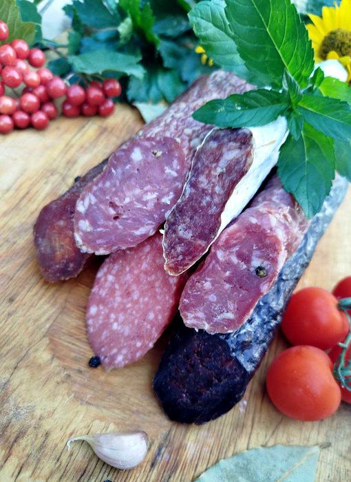 Дегустаційний набір з 6-ти сиров'ялених крафтових ковбас