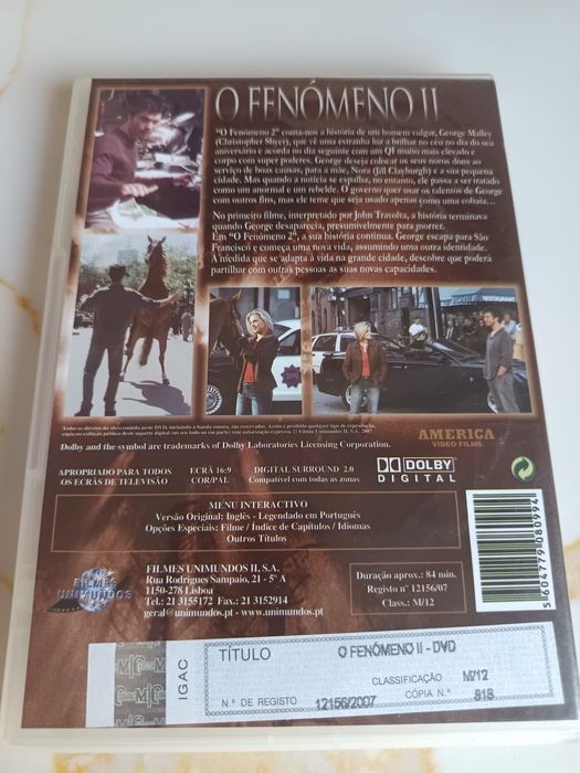 DVD o fenômeno 2