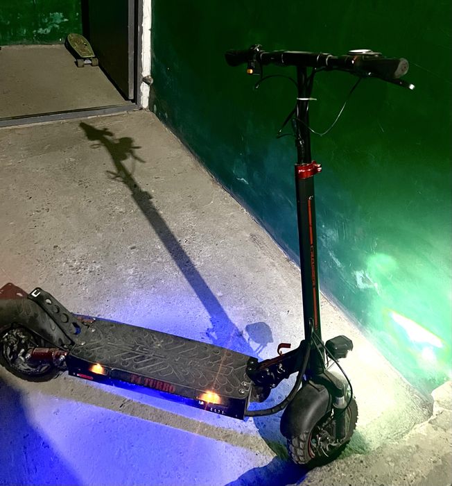 Самокат crosser t4 turbo