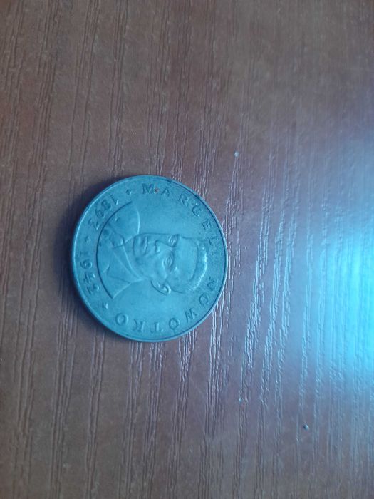 20 zł Marceli Nowotko 1975r BEZ ZNAKU MENNICY!