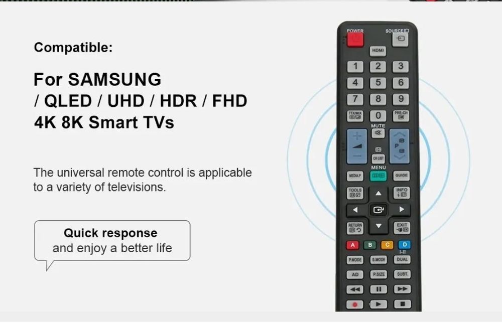 Comando de TV Samsung QLED , 4K Smart TV