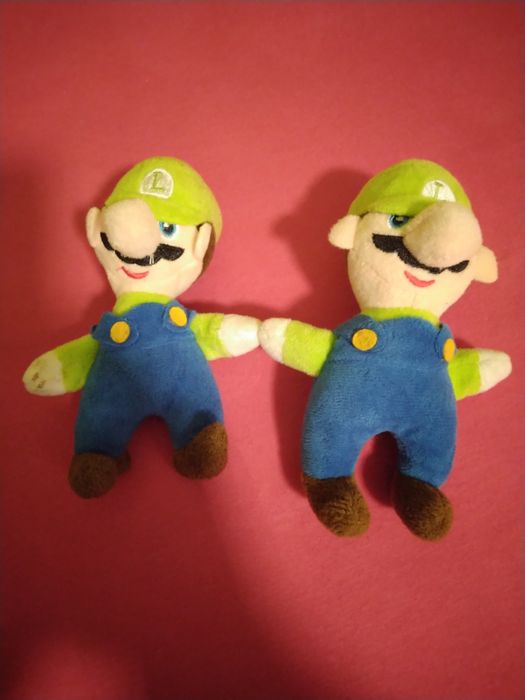 Maskotki Luigi Mario 2x