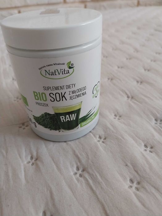 bio sok z młodego jęczmienia