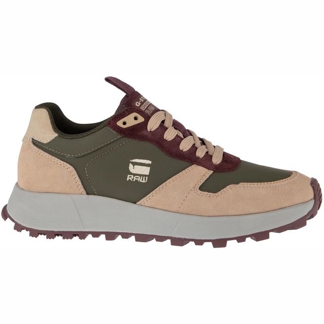 Sneaker G-Star Raw Theq Run Olive кросівки жіночі, чоловічі