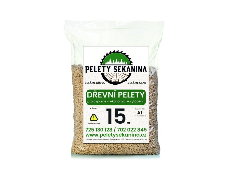 Pellet Drzewny SEKANINA Rottenmeier  Olczyk 6mm Premium | Certyfikowany EN Plus A1 | Czysty