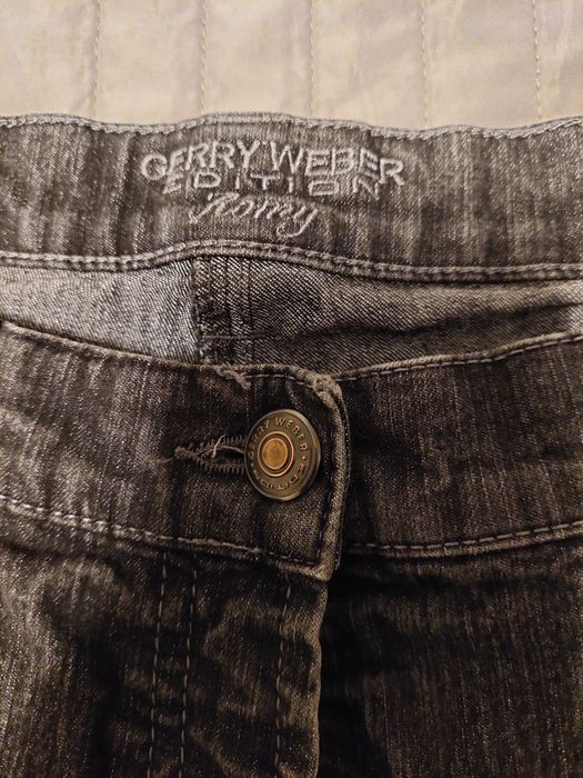 Spodnie damskie jeansy rozmiar L