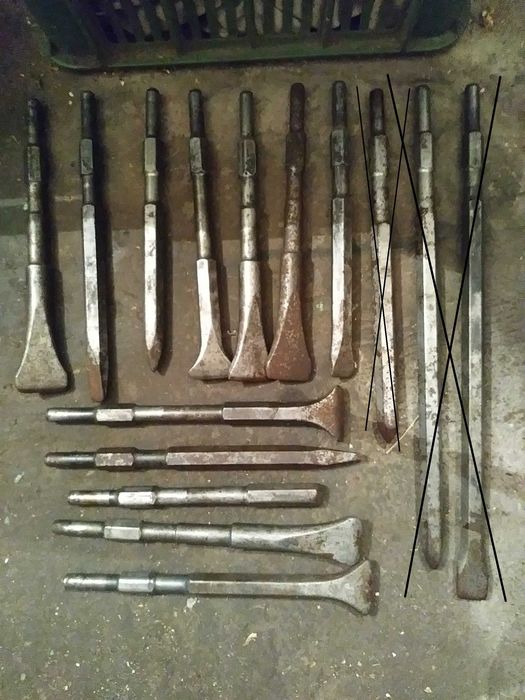 Dłuta i szpicaki do młotów wyburzeniowych sześciokąt 17 mm Makita