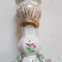 Pequeno castiçal com florinhas e dourado, Artibus
