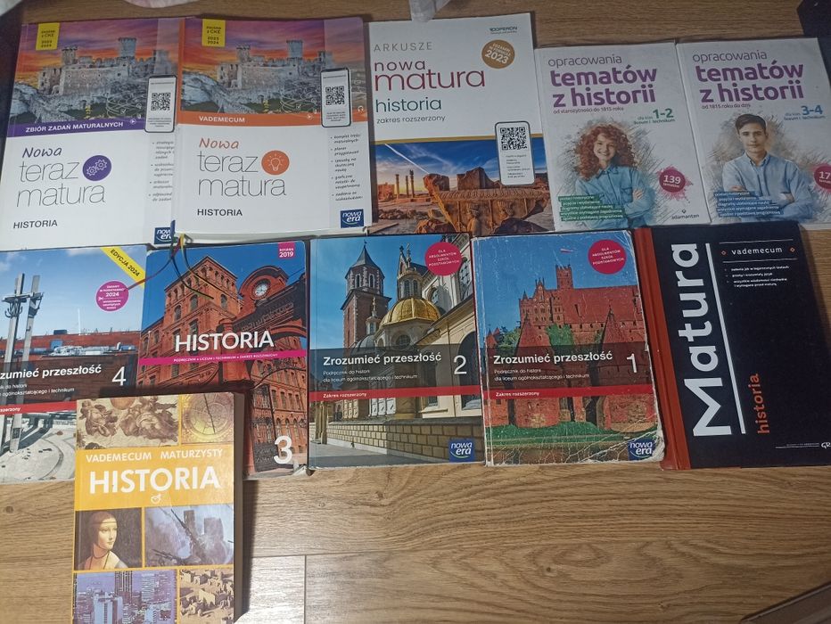 MATURA HISTORIA - zestaw książek
