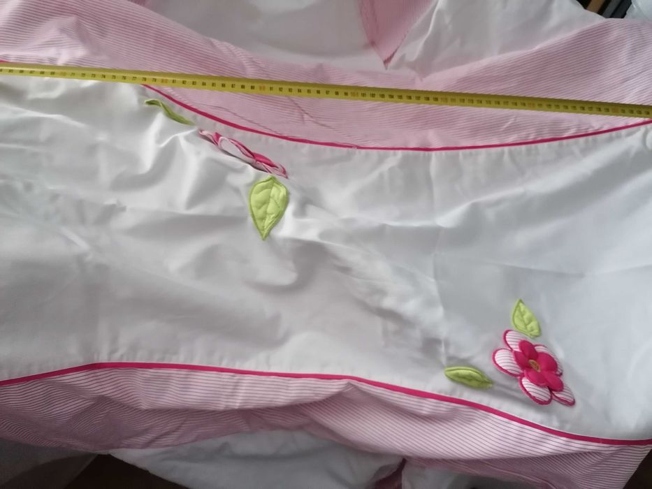 Resguardo Para cama de bebé, colcha, almofada