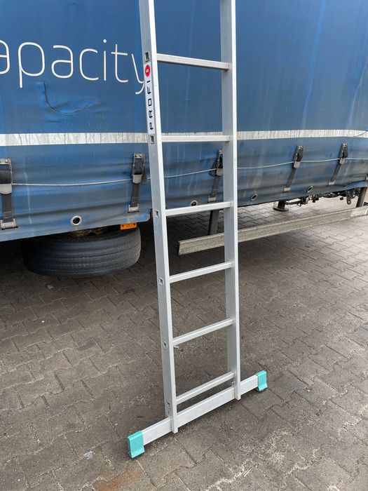 Drabina 1-elementowa przystawna, opieralna 1x14 / 3,98 m - II Gat
