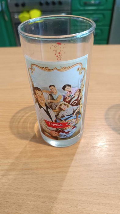 Zestaw 14 szklanek Coca‑Cola „125th Anniversary” kolekcjonerska retro