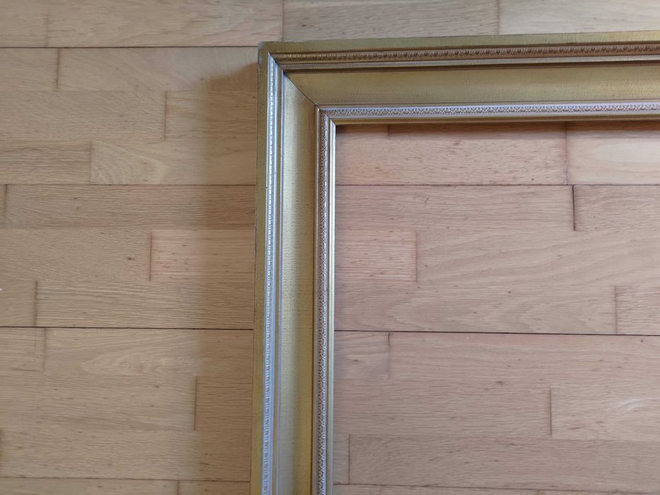 Moldura de Quadro Vintage estilo Talha de Ouro