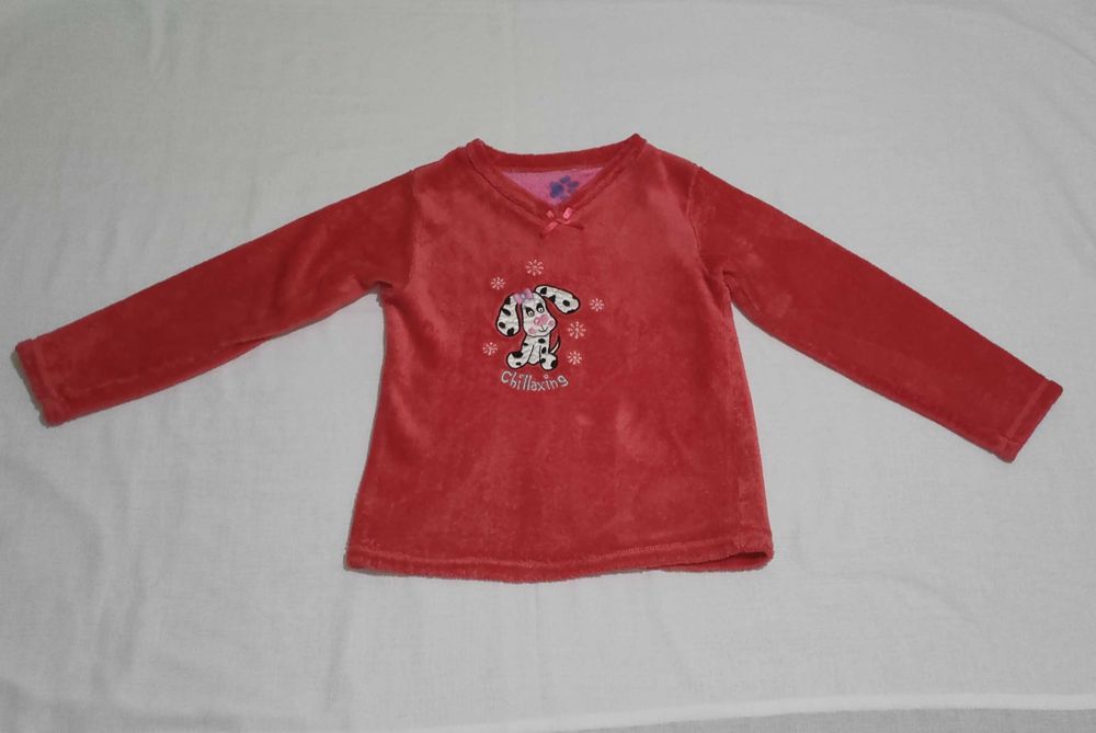 Bluza piżamowa dziewczęca