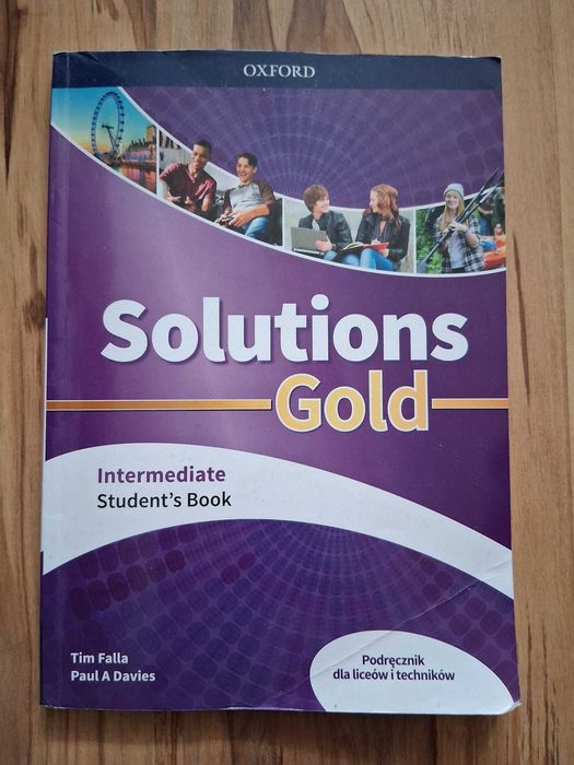 Solutions Gold podręcznik intermediate student's book