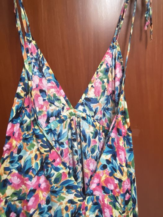 Vestido Maxi Verao Estampado • TU (novo)