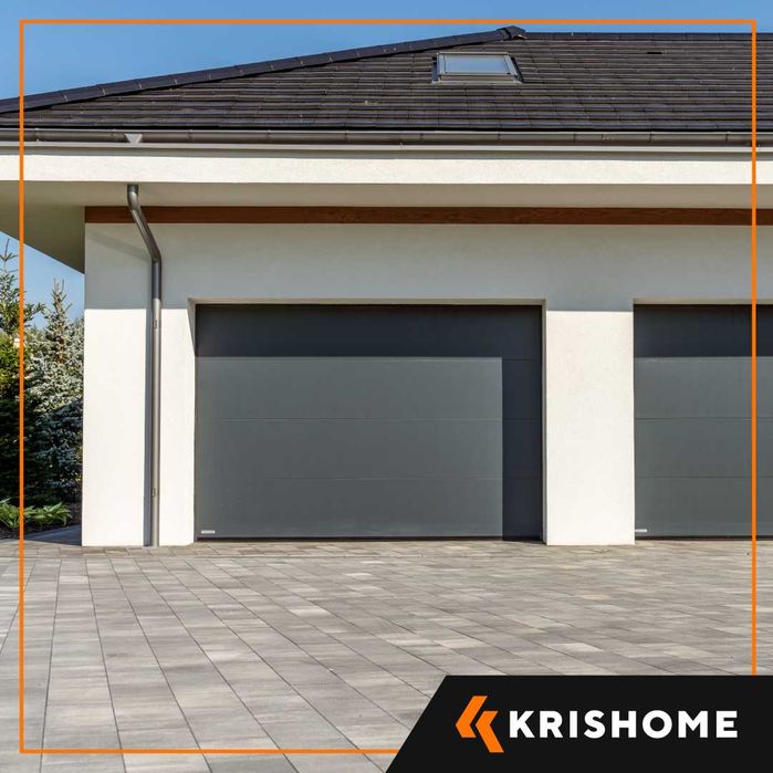brama garażowa segmentowa KRISHOME MONTAŻ CAŁA PL