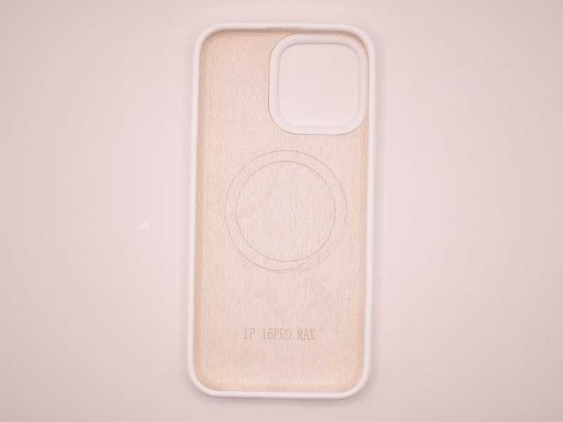 Phone 16 Pro Max • Białe Etui • MagSafe • Twarda, Wytrzymała Ochrona