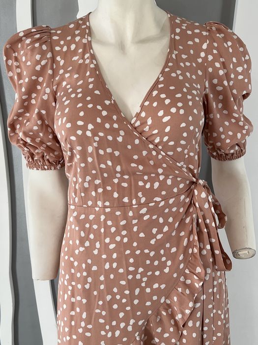 Laurella Sukienka Milano White Dots S 36
