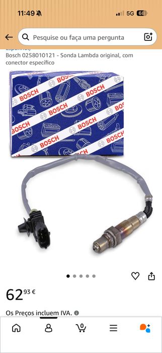 Sonda Lambda Opel