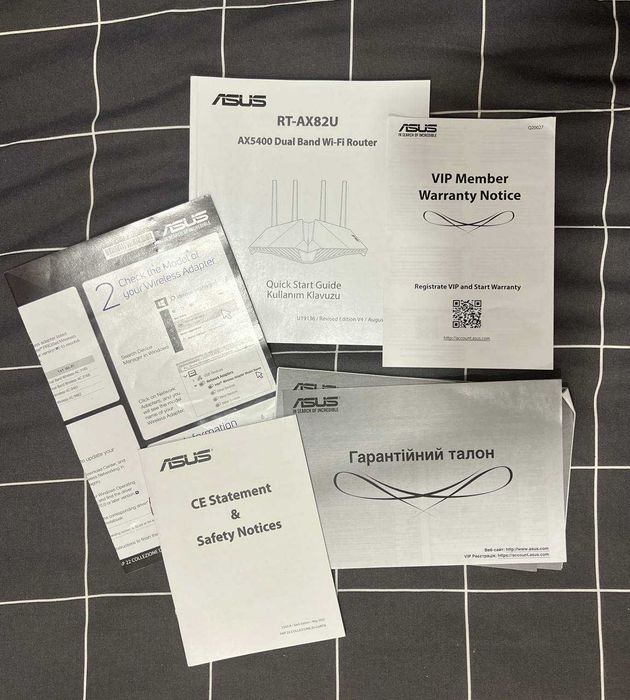 Router de Mesa ASUS RT-AX82U Wifi 6