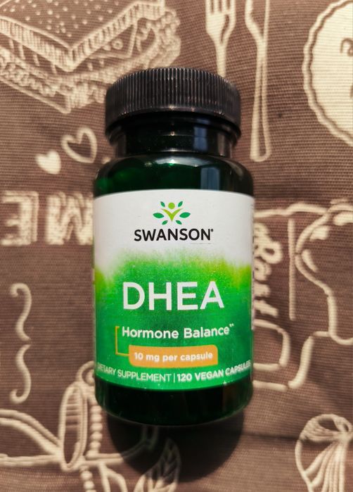 Swanson ДГЕА DHEA високоефективний гормональний баланс 10 мг 120 капсул
