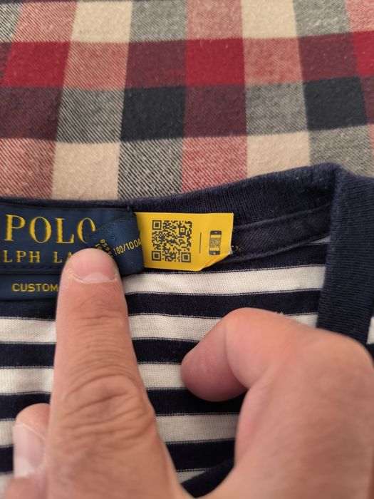 T-shirt Ralph Lauren as riscas