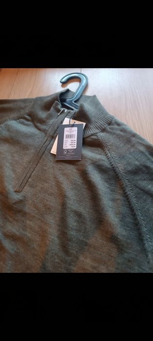 Nowy sweter termoaktywny wełna merino Cubus dressman XXL 2XL prezent