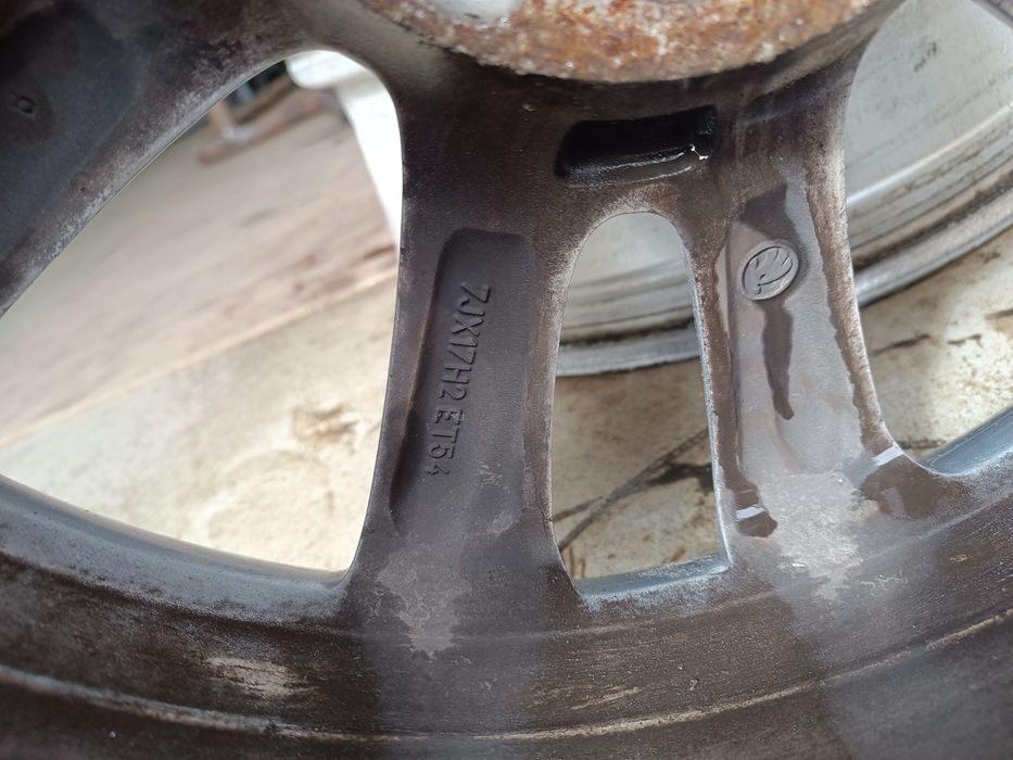 Alufelgi 17" orginalne skoda 5x112