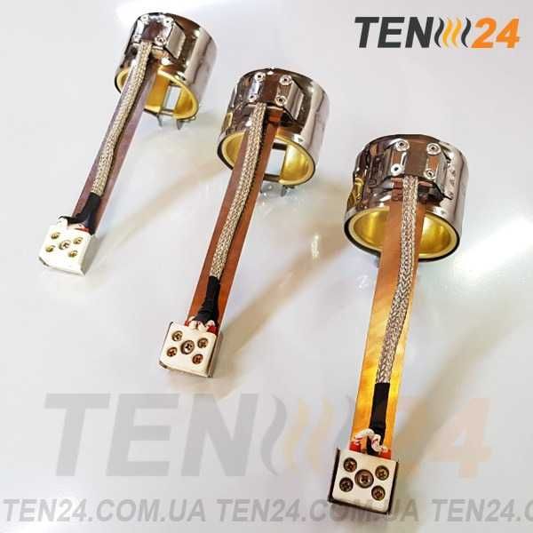 Сопловий латунний ТЕН для нагріву сопла екструдерів і грануляторів