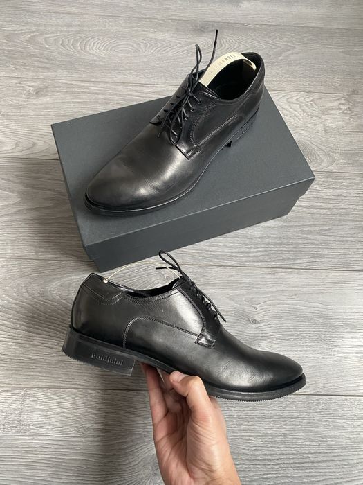 Baldinini чоловічі фірмові шкіряні туфлі Р.41 26.5 см