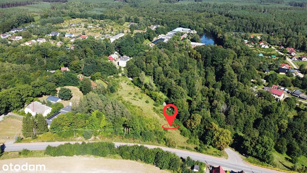 Pod dom, nad rzeką, na wzniesieniu, BLISKO WĘZŁA S11
