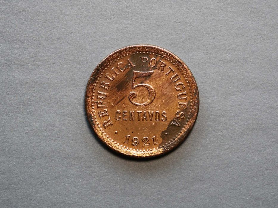 1921 5-Cent Coin