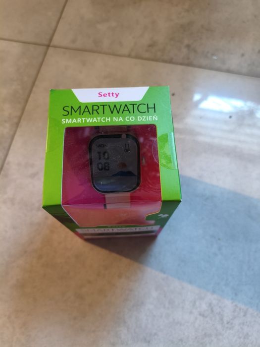 Setty Smartwatch Beżowy Nowy