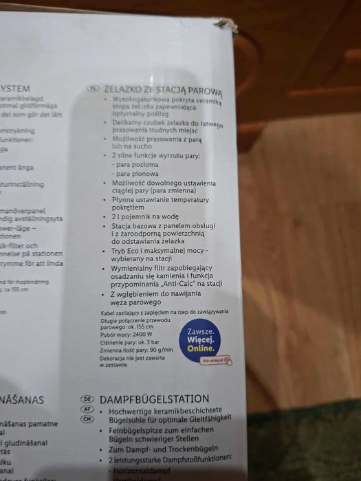 Żelazko ze stacją parową SilverCrest