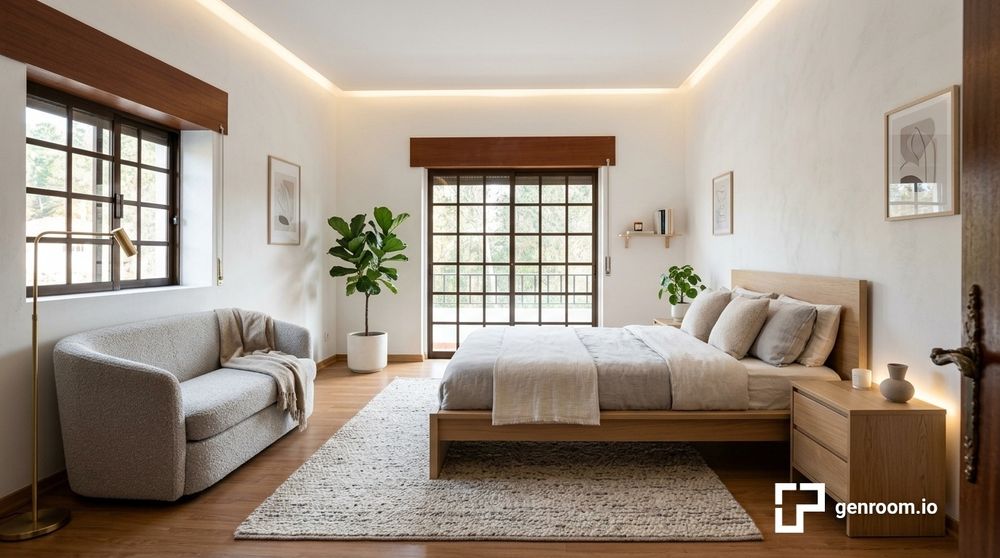 Apartamento T2 com pátio exterior
