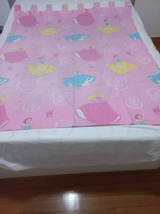 Cortinas decorativas princesas da Disney