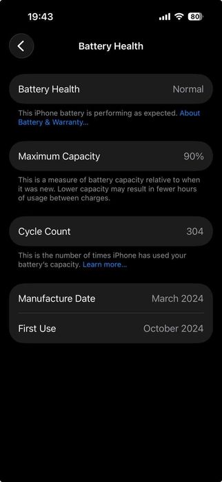Apple iPhone 15 Pro 128GB com GARANTIA ate 07-2027