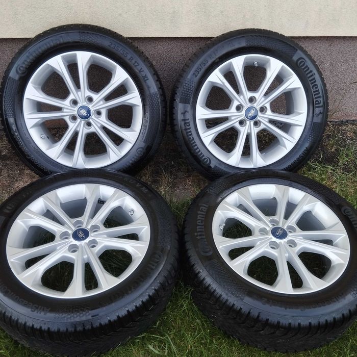 MONDEO MK5 KUGA SMAX CMAX koła felgi 17 oryginał opony 235/50/17 5x108 M+S