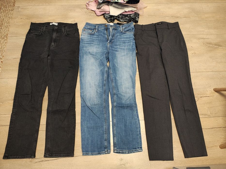 Paka ZARA KappAhl H&M r.S/M wymiana garderoby ponad 20szt. ubrań.