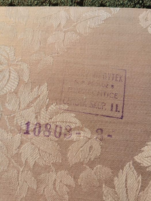 Narożnik, rogówka ART DECO J. Halabala, Czechosłowacja '30-'50, PRL